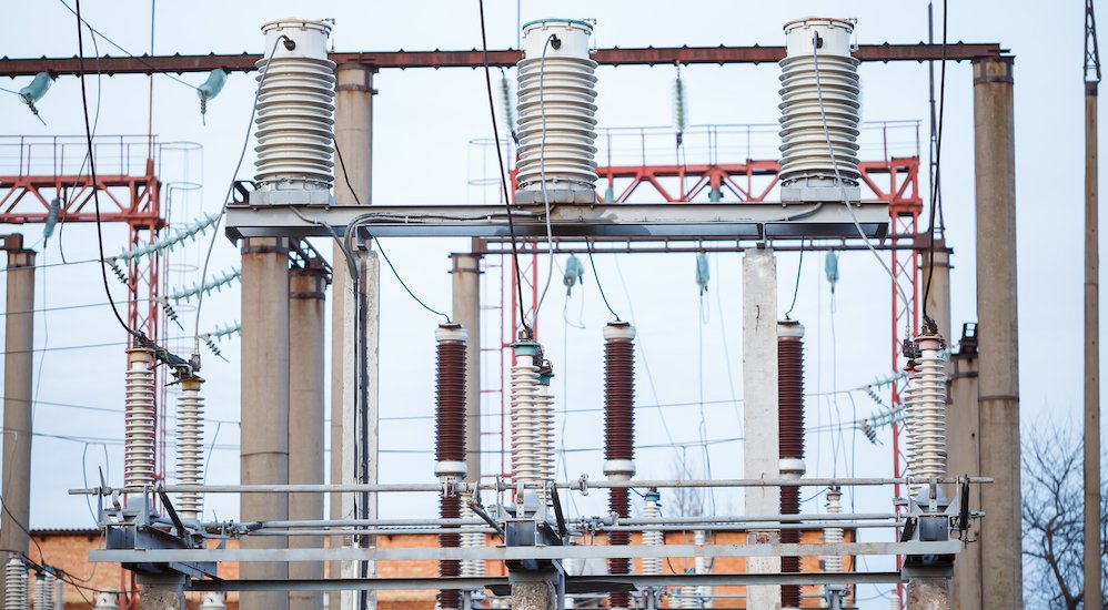 powerful power plant with old parts requiring replacement